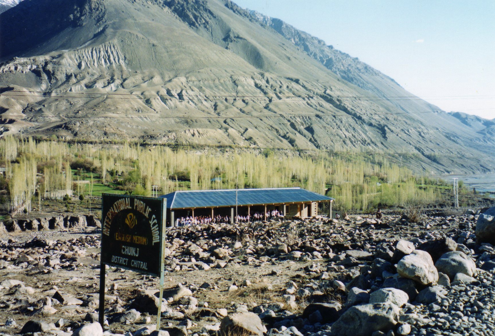 A solas assisted school in Chuini, Mastuj, District Chitral